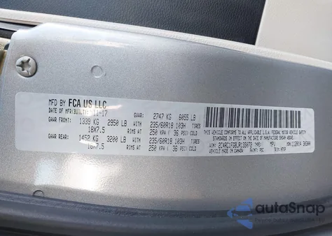 2018 Chrysler Pacifica Touring Plus from USA, damaged, VIN 2C4RC1FG8JR133072